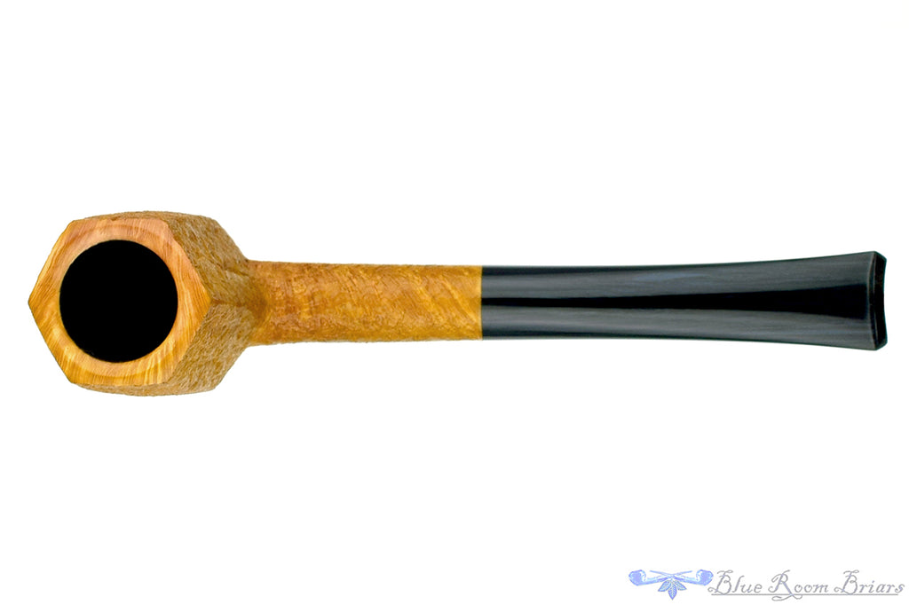 Jesse Jones Pipe 2320 Tan Blast Panel Billiard with Midnight Blue Brindle