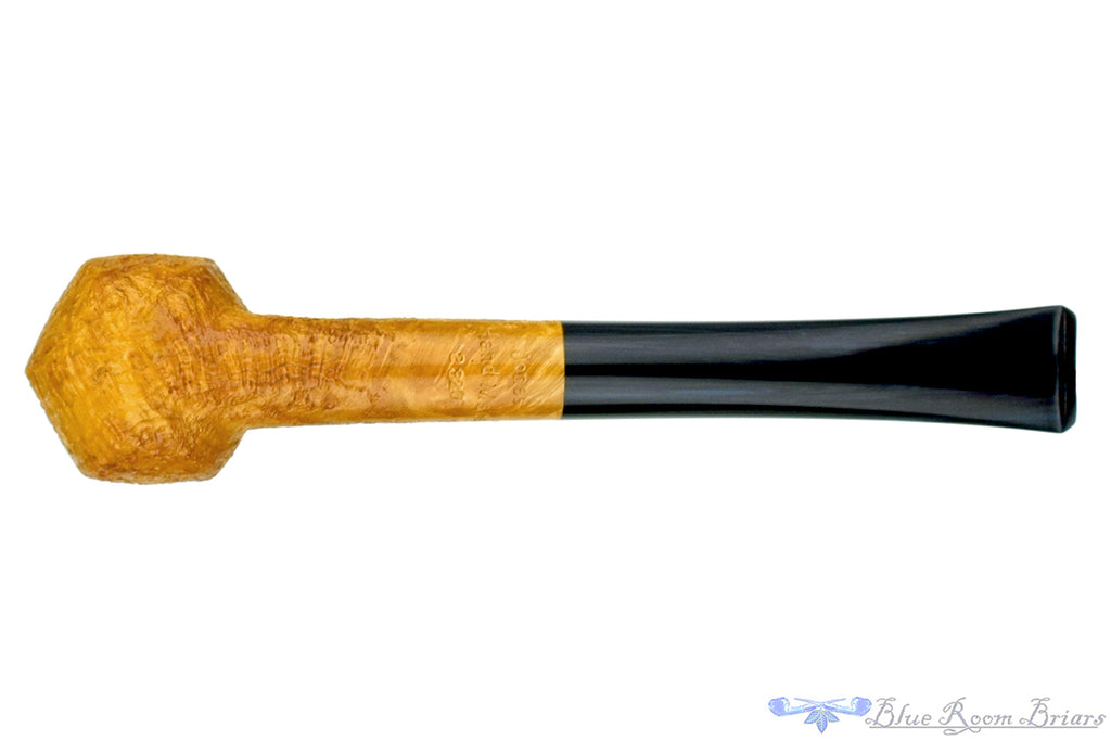 Jesse Jones Pipe 2320 Tan Blast Panel Billiard with Midnight Blue Brindle