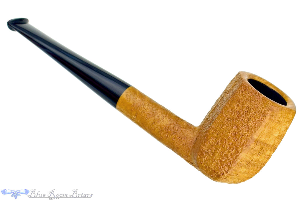 Jesse Jones Pipe 2320 Tan Blast Panel Billiard with Midnight Blue Brindle