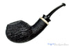 Blue Room Briars is proud to present this Bill Shalosky Pipe Bent Ring Blast Tea Pot with Mammoth Ivory