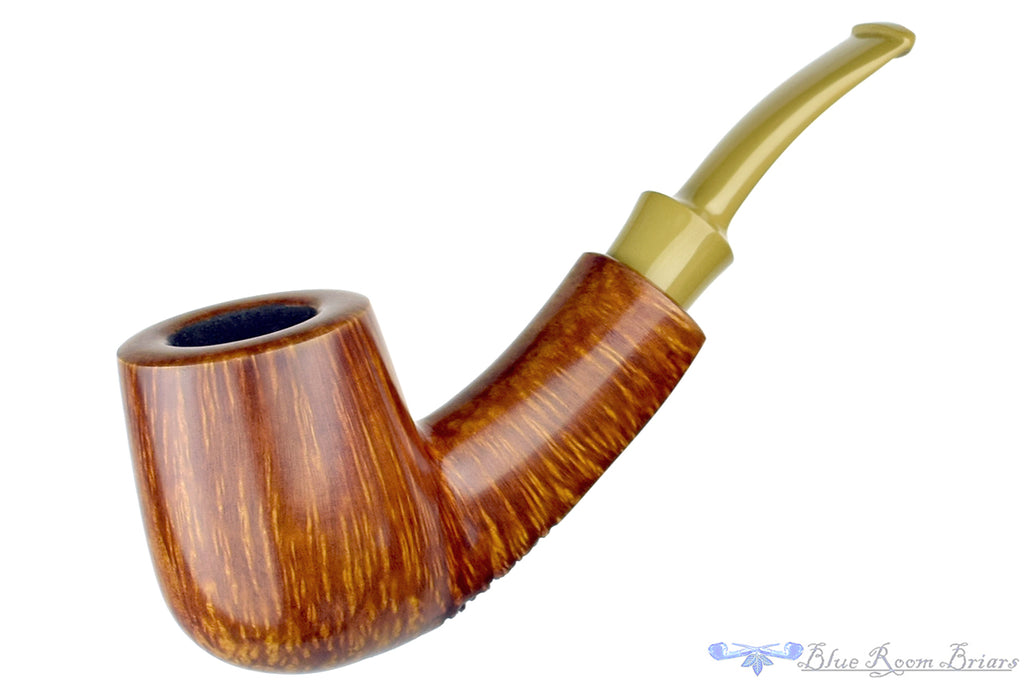 Blue Room Briars is proud to present this Brian Madsen Pipe Billiard with Tear Drop Shank and Curvy Stem