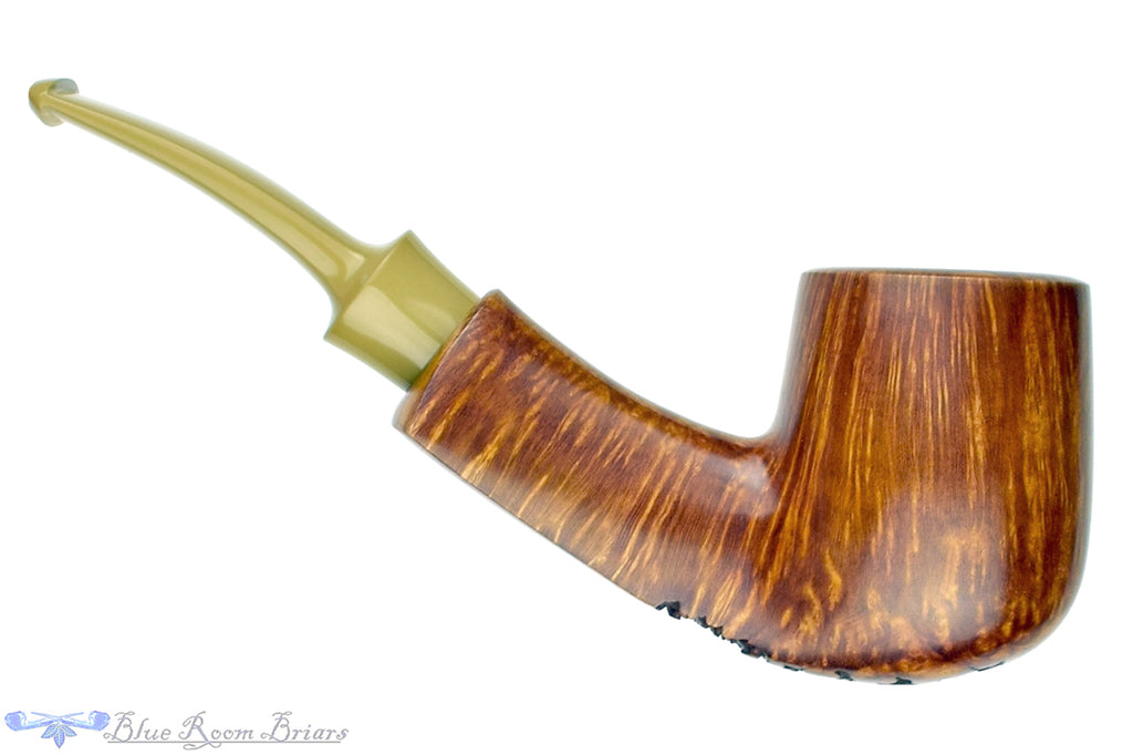 Blue Room Briars is proud to present this Brian Madsen Pipe Billiard with Tear Drop Shank and Curvy Stem