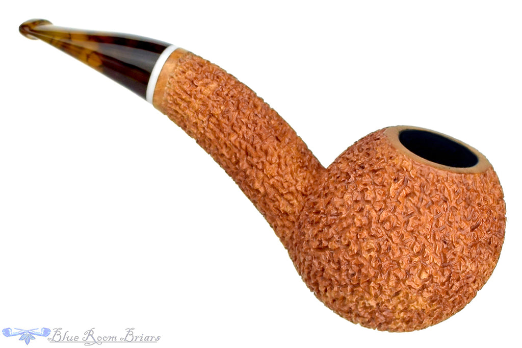 Blue Room Briars is Proud to Present this Dr. Bob Pipe Rusticated Hawkbill