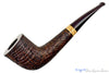 Blue Room Briars is proud to present this Jerry Crawford Pipe Dark Blast Zulu with Masur Birch Insert and Brindle