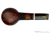 Blue Room Briars is Proud to Present this Dr. Bob Pipe Partial Sandblast Hawkbill with Acrylic Insert