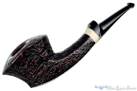 Jesse Jones Pipe 4223 Oval Author with Boxwood and Brindle