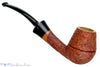 Blue Room Briars is proud to present this Russ Cook Pipe 2308 Bent Tall and Long Sandblast Rhodesian