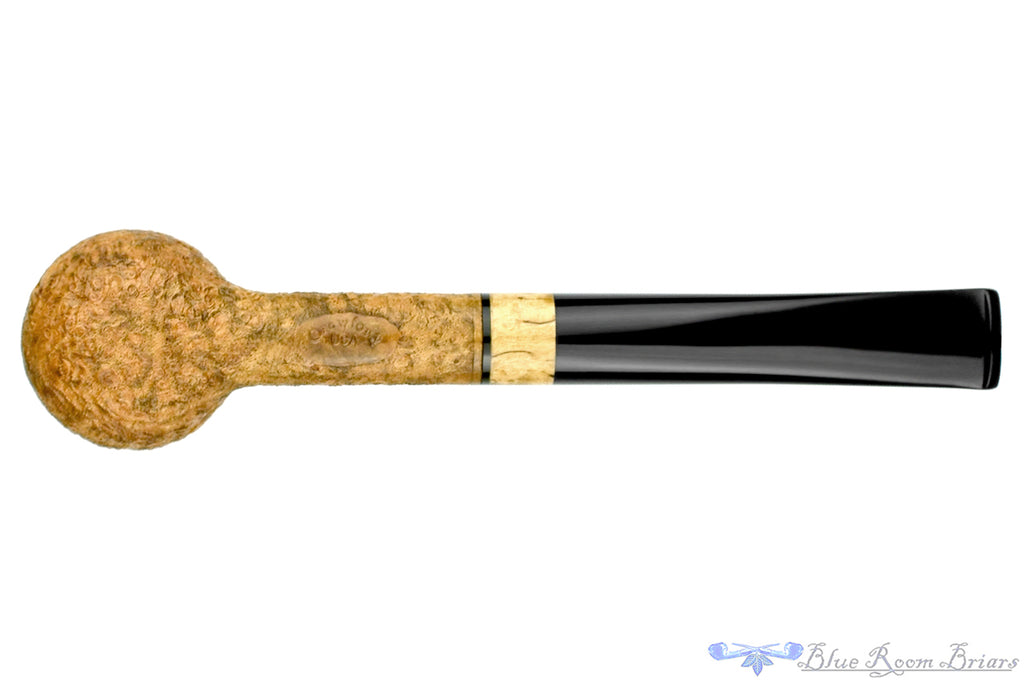 Blue Room Briars is proud to present this Jerry Crawford Pipe Ring Blast Billiard with Masur Birch
