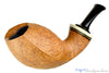 Blue Room Briars,  Dirk Heinemann Pipe Tan Blast Cobra, sandblast pipe, sand blast pipe, bo nordh shape, german, germany, artisan pipe, german pipe, 