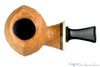 Blue Room Briars,  Dirk Heinemann Pipe Tan Blast Cobra, sandblast pipe, sand blast pipe, bo nordh shape, german, germany, artisan pipe, german pipe, 