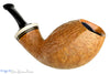 Blue Room Briars,  Dirk Heinemann Pipe Tan Blast Cobra, sandblast pipe, sand blast pipe, bo nordh shape, german, germany, artisan pipe, german pipe, 