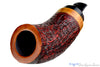 Blue Room Briars, Dirk Heinemann Pipe Red Blast Tuban, sandblast, sand blast pipe, tubos, tube, nosewarmer, black stem, red pipe, germany, german, 
