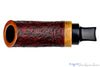 Blue Room Briars, Dirk Heinemann Pipe Red Blast Tuban, sandblast, sand blast pipe, tubos, tube, nosewarmer, black stem, red pipe, germany, german, 