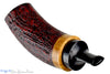 Blue Room Briars, Dirk Heinemann Pipe Red Blast Tuban, sandblast, sand blast pipe, tubos, tube, nosewarmer, black stem, red pipe, germany, german, 