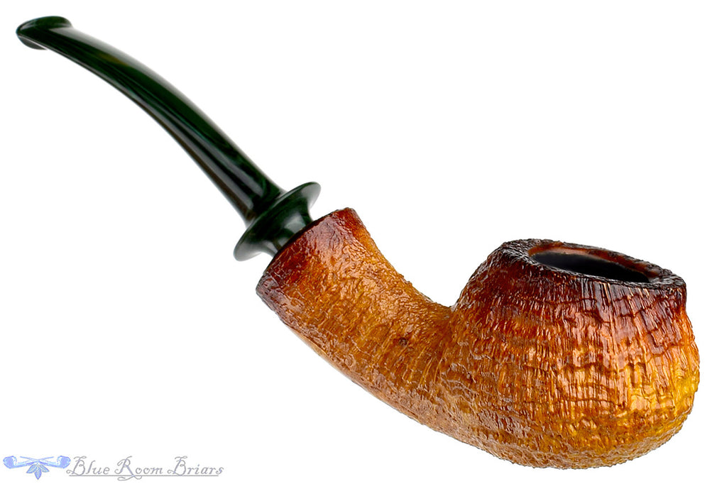 Jesse Jones Pipe 1/4 Bent Ring Blast Fume Teapot