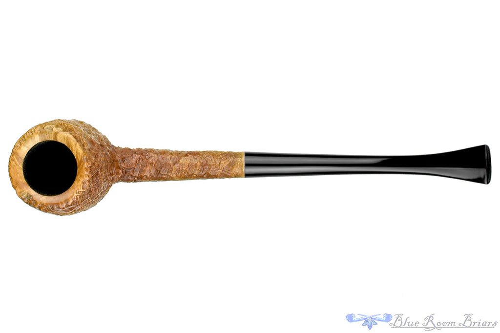 Blue Room Briars is proud to present this Nate King Pipe 675 Sandblast Billiard