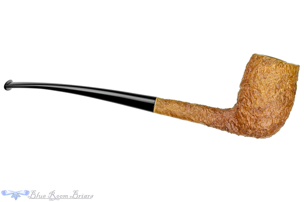 Blue Room Briars is proud to present this Nate King Pipe 675 Sandblast Billiard