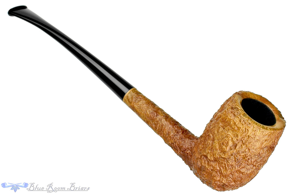 Blue Room Briars is proud to present this Nate King Pipe 675 Sandblast Billiard