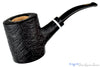 Todd Harris Pipe 1/4 Bent Black Blast Poker, Blue Room Briars