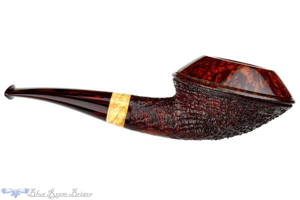 Jesse Jones Pipe Partial Smooth Rhodesian with Box Elder at Blue Room Briars