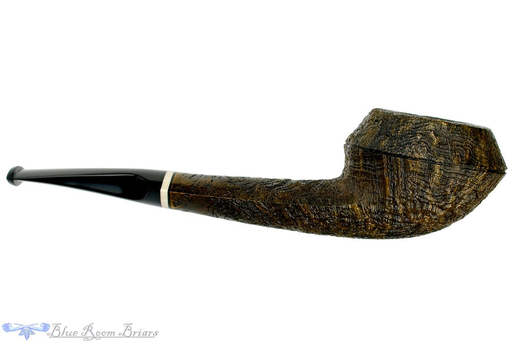 Blue Room Briars is proud to present this Joe Hinkle Pipe Sandblast Eskimo with Insert