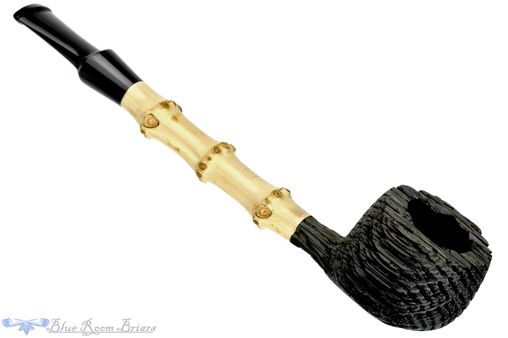 Blue Room Briars is proud to present this Yorgos Mitakidis Pipe 3622 Sandblast Morta with Bamboo