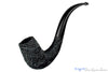 Blue Room Briars is proud to present this Yorgos Mitakidis Pipe 3422 Bent Black Blast Mini LC Billiard