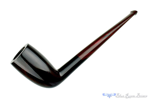 Yorgos Mitakidis Pipe 3422 Bent Black Blast Mini LC Billiard