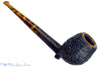Blue Room Briars is proud to present this Joe Hinkle Pipe Sandblast Cutty with Tortoise Shell