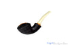 Benjamin Westerheide Pipe 1/4 Bent Black Blast Danish Dublin with Military Mount