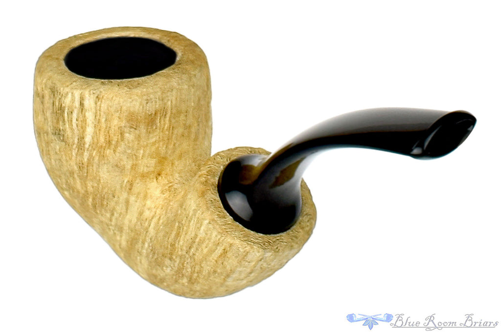 Blue Room Briars is proud to present Benjamin Westerheide Pipe 1/2 Bent Natural Driftwood Reverse Calabash