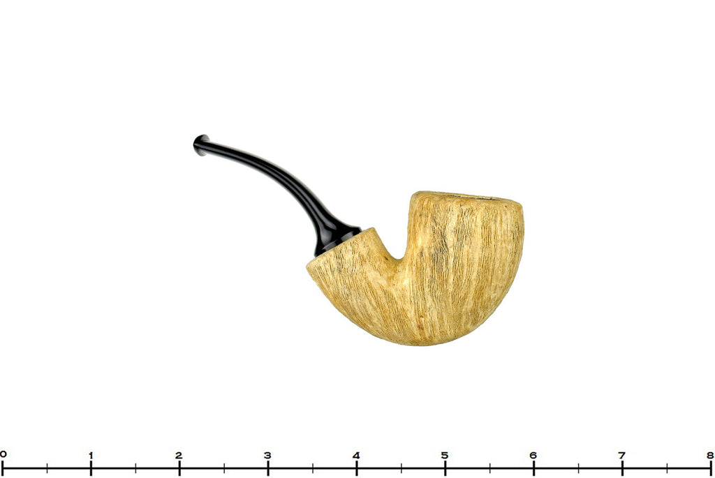 Blue Room Briars is proud to present Benjamin Westerheide Pipe 1/2 Bent Natural Driftwood Reverse Calabash