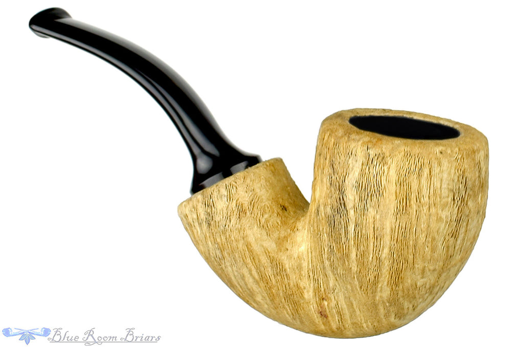 Blue Room Briars is proud to present Benjamin Westerheide Pipe 1/2 Bent Natural Driftwood Reverse Calabash