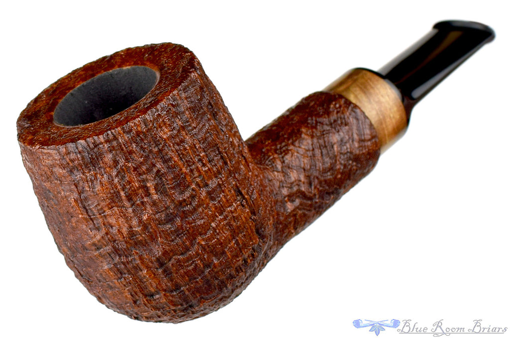 Bill Shalosky Pipe 316 Ring Blast Lovat with Walnut Insert