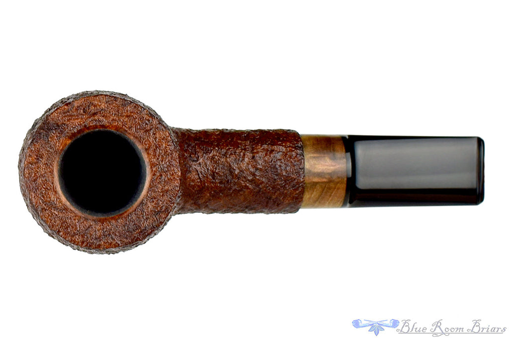 Bill Shalosky Pipe 316 Ring Blast Lovat with Walnut Insert