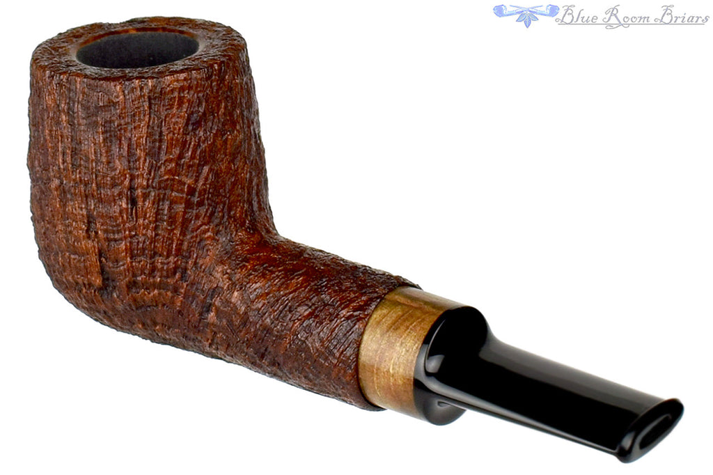 Bill Shalosky Pipe 316 Ring Blast Lovat with Walnut Insert
