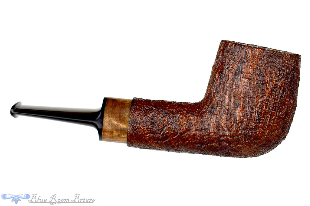 Bill Shalosky Pipe 316 Ring Blast Lovat with Walnut Insert