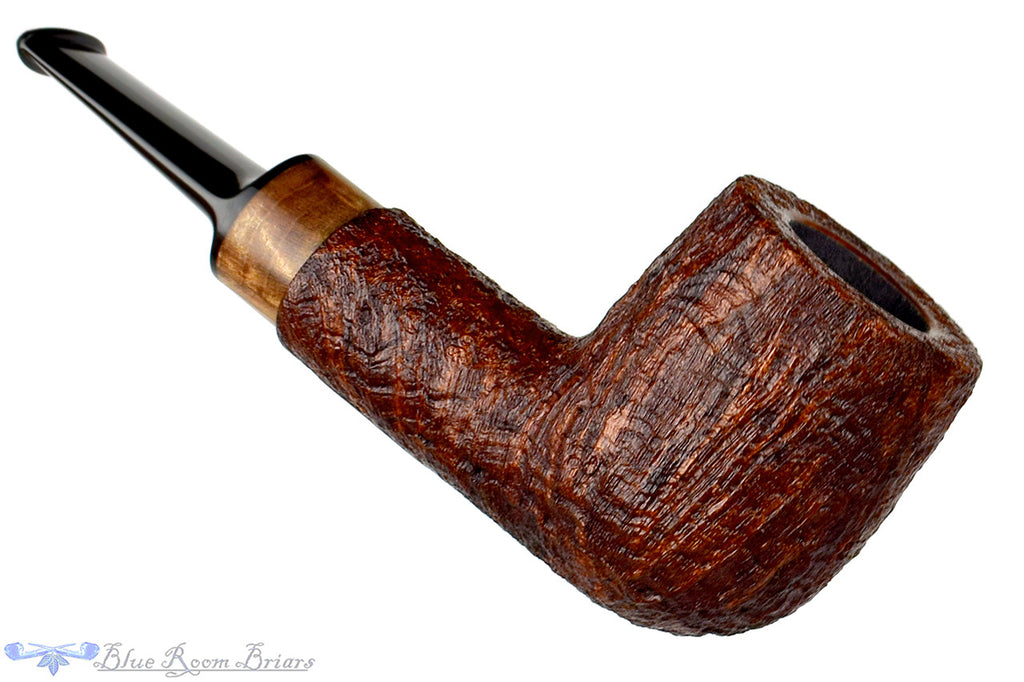 Bill Shalosky Pipe 316 Ring Blast Lovat with Walnut Insert