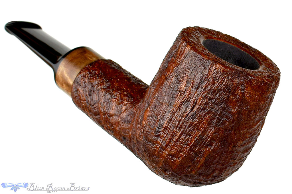Bill Shalosky Pipe 316 Ring Blast Lovat with Walnut Insert