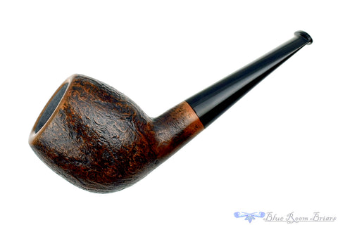 Charl Goussard Pipe Black Blast Apple with Warthog Tusk