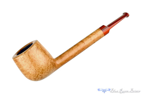 Charl Goussard Pipe Black Blast Apple with Warthog Tusk