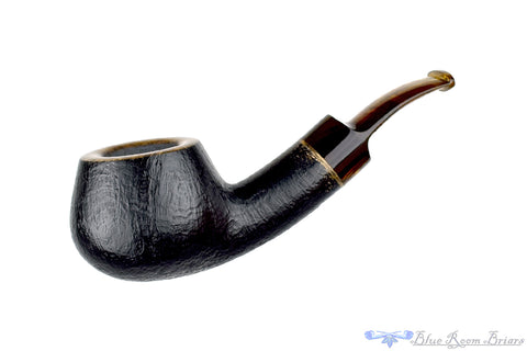 Charl Goussard Pipe Black Blast Apple with Warthog Tusk