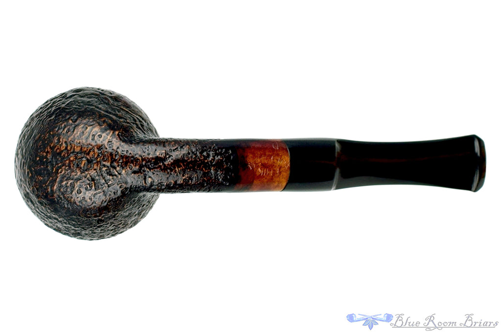 Erik Nielsen Pipe Grade D 1/2 Bent Sandblast Rhodesian