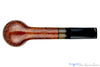 Blue Room Briars is proud to present this Jerry Crawford Pipe Smooth Billiard with Buffalo Horn
