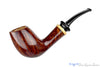 Blue Room Briars is proud to present this Bill Walther Pipe Straight Grain Scoop with Boxwood