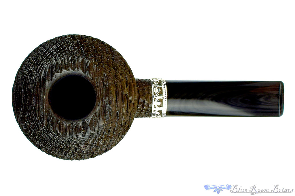 Jesse Jones Pipe Morta Rhodesian with Silver and Grey Brindle