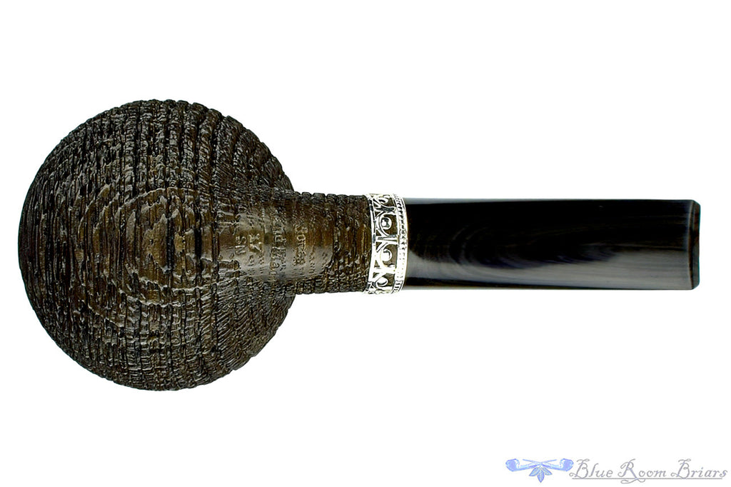 Jesse Jones Pipe Morta Rhodesian with Silver and Grey Brindle