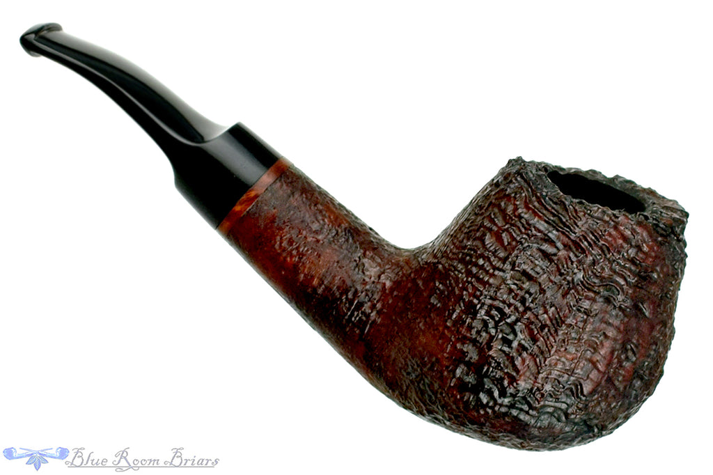 Blue Room Briars is proud to present this RC Sands Pipe 1/4 Bent Sandblast Egg