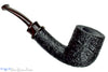 Blue Room Briars is proud to present this Bill Shalosky Pipe 568 Bent Black Blast Billiard with Cocobolo and Brindle