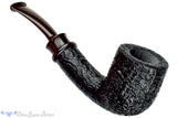 Blue Room Briars is proud to present this Bill Shalosky Pipe 568 Bent Black Blast Billiard with Cocobolo and Brindle